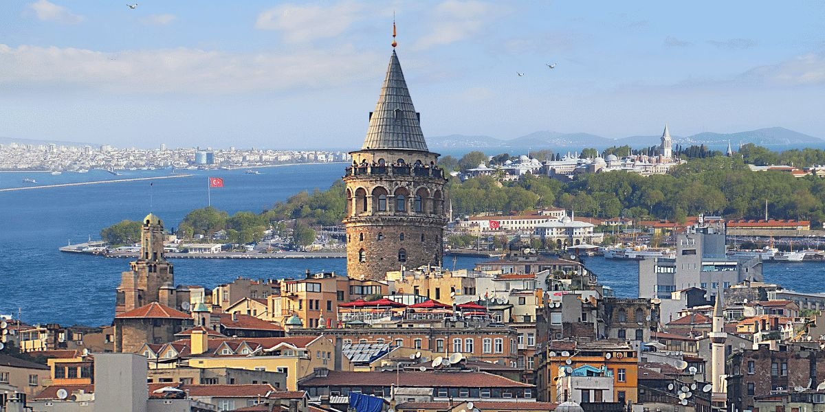 Galata Tower and the Bosphorus, Istanbul