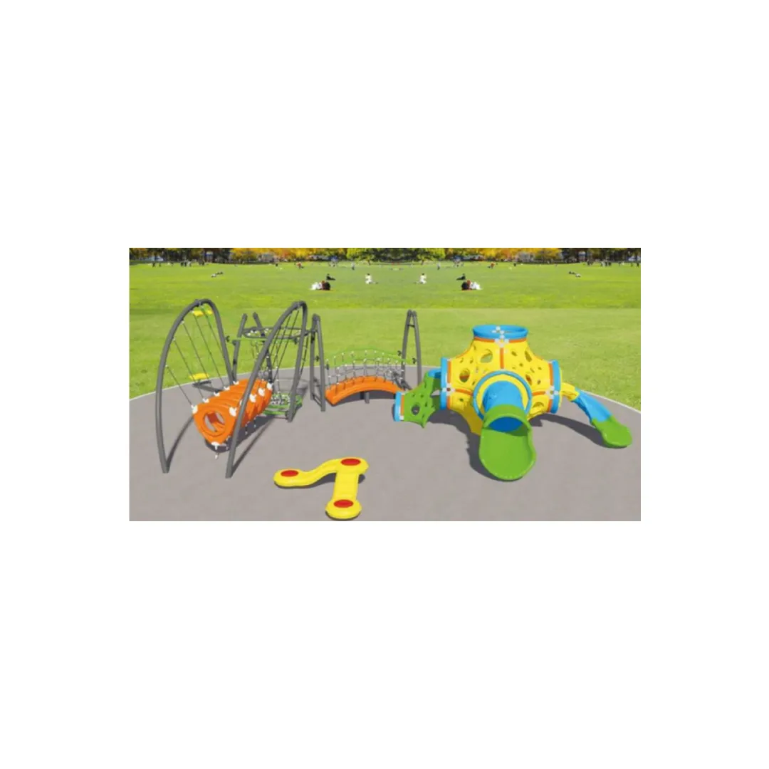 Outdoor Playground Climbing and Balance Set
